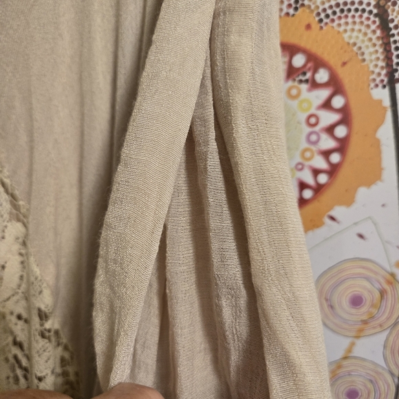 Boho Lace Maxi Skirt, size L - Picture 8 of 8